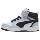 Puma Rebound V6 Mid AC+ Kinder White/Snow Mountain Blue/Black 29