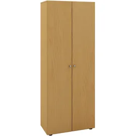VCM Holz Besenschrank Staubsauger Putzschrank Vandol 70 x 40 x 0 cm Braun