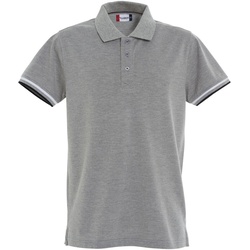 CLIQUE Newton Poloshirt Herren 95 - graumeliert XS