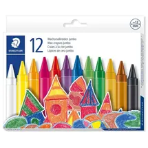 Staedtler Wachsmalstift 12 St. mehrfarbig