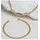 FIRETTI Goldarmband FIRETTI "Schmuck Geschenk Gold 333 Tigeraugen-Armkette" Gr. 23, gold (gelbgoldfarben), Armbänder, Damen, 23, Gelbgold 333, Goldarmband, Made in Germany