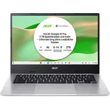 Acer 14'' MediaTek MT ARM Cortex A76/A55 4 GB RAM 64 GB eMMC Chrome OS Silber