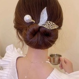 LAKEMON Ins Style Elegant Fauler Lockenwickler, Twist Hairstyle Dutt Haarschmuck, Wiederverwendbare Spiral-Haargeflecht-Flechtclips, für Haar-DIY-Lockenwickler (J)