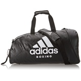 adidas 2in1 Bag Material: PU Gym Bag Unisex BlackWhite M