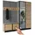 kier furniture EDEN Garderobenschrank 211,2x205x39 cm Grau