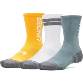 Under Armour Performance Tech Crew-Socken 3er Pack Blau XL (47,5-50,5)