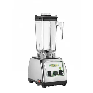 Fimar Smoothie-Maschine BL020B 1,5 kW mit 2 l Lexanbecher, verchromtes Kunststoffgehäuse, Drehzahlregler - Impulstaste