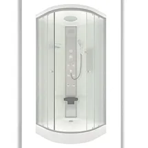 AcquaVapore Duschkabine Fertigdusche Dusche Komplettkabine D10-20M0 100x100 cm ohne 2k Scheiben Versiegelung