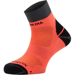 KYPROS-BAKTERIENFREIE-MITTLERE KOMPRESSIONS-LAUFSOCKEN-SALMON/GRAU 39/41