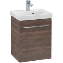 Villeroy & Boch Waschbeckenunterschrank 1 Tür 43 x 51,4 x 38,4 cm Braun