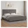 vidaXL Bettgestell 200 x 200 cm Grau