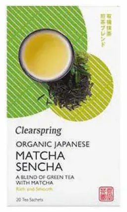 Clearspring Sencha Matcha Tee 20 Beutel
