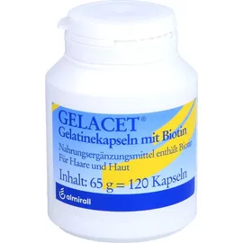 ALMIRALL HERMAL GMBH Gelacet Gelatinekapseln mit Biotin 120 St.