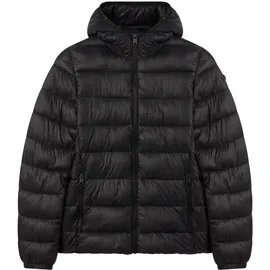 Champion Steppjacke "Light Outdoor Polyfilled Hooded Jacket", Damen, Gr. XXL (50/52), schwarz (nbk), Obermaterial: 100% Polyamid. Futter: 100% Polyester. Wattierung: 100% Polyester, Jacken Steppjacke, für sportliche Aktivitäten, mit Polyester-Wattierung