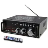 Trade Shop - BLJ-253 verstärker mini usb sd fm audio stereo auto motorrad MP3 hi-fi 12V lautsprecher -