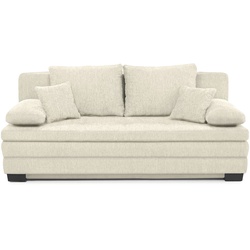 Schlafsofa Jonah Stoff Beige Hellbeige