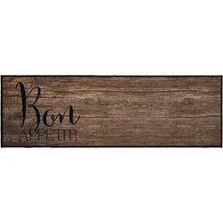 Fußmatte Bon Appetit in Taupe ca. 50x150cm
