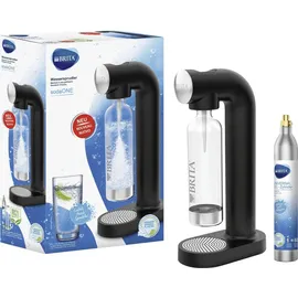 Brita SodaONE black + PET-Flasche + Zylinder