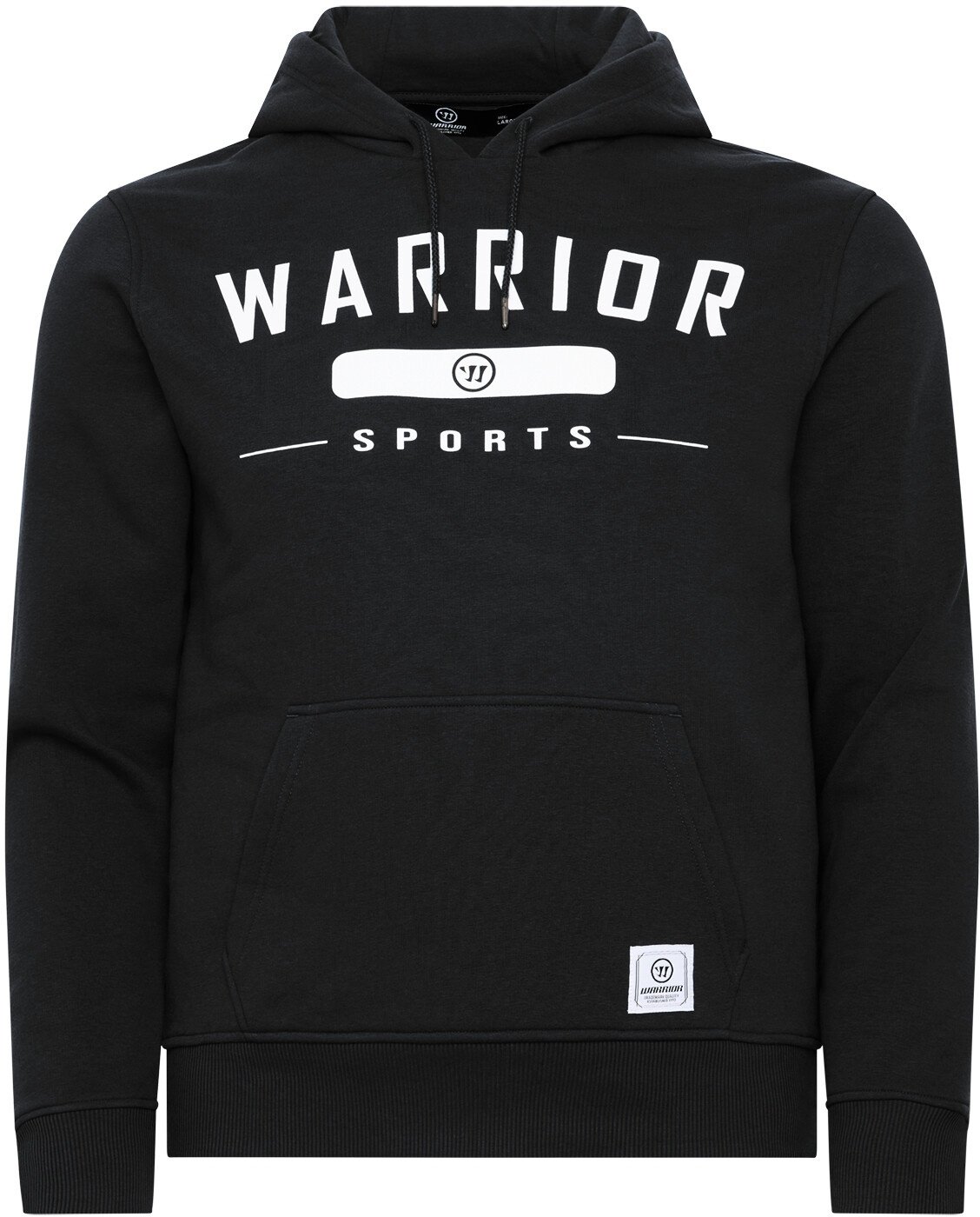 Kinder Hoodie Warrior  Sports Hoody Black M - Schwarz