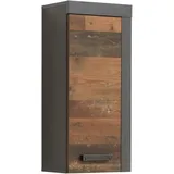 trendteam smart living - Hängeschrank Wandschrank - Badezimmer - Indy 36 x 79 x 23 cm Matera/Old Wood