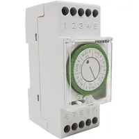 WALLAIR 1IO0024 Zeitschaltuhr analog Wochenprogramm 3500 W IP20 Gangreserve