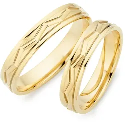 Trauring PHÖNIX "Schmuck Geschenk Gold 333 Ehering LIEBE, 930779" Gr. 58, gold (gelbgoldfarben), Fingerringe, 58, Gelbgold 333, 4mm, Made in Germany