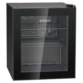 Bomann KSG 7291 Getränkekühlschrank (46 l, 530 mm hoch, Schwarz)