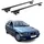Aurilis OMAC Dachträger Gepäckträger für BMW 3er Touring E36 E91 1994-2012 Alu Schwarz 2x ABE (2-St), Wasserbeständig,Abnehmbar,Multifunktional,Leichtgewichtig schwarz