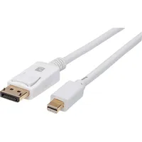 EFB Mini-DP/Displayp-M/M-Kabel-4k60Hz-1 -- - weiß,