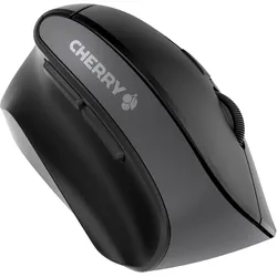 CHERRY MW 4500 LEFT kabellose ergonomische Maus für, schwarz , speziell für Linkshänder