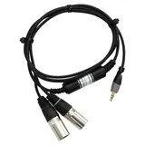 Pronomic Audio Noise Eliminator Kabel Klinke/XLR 1,5m (ANE10-1.5JX)