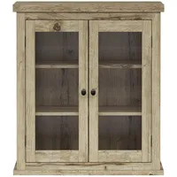 Teamson Home Hängeschrank, Braun, 55.8x63.5x22.4 cm, Badezimmer, Badezimmerschränke, Hängeschränke