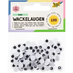 FOLIA Wackelaugen D7mm 750007 100ST