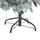 Beliani Weihnachtsbaum 210 cm Weiß