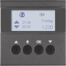 Berker KNX-Funk Jalousieschaltuhr Zeitschaltuhr matt