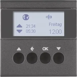 Berker KNX-Funk Jalousieschaltuhr Zeitschaltuhr matt