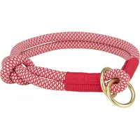 Trixie Soft Rope Zug-Stop-Halsband Rot 35 cm
