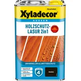 Xyladecor Holzschutz-Lasur 2 in 1 4 l ebenholz