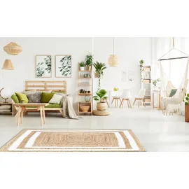 Marrakesch Orient & Mediterran Interior Jute Wohnzimmer Teppich Chloe 120 x 170cm