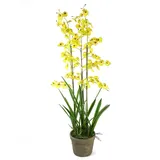Leaf Design UK Realistische künstliche Orchidee im Topf