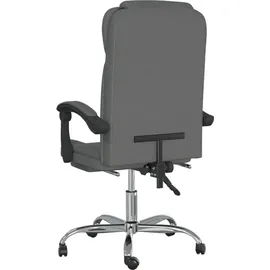 vidaXL Bürostuhl Stoff Dunkelgrau