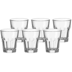 Leonardo Rock Schnapsgläser 6er Set transparent 
