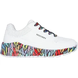 SKECHERS Uno Lite Subtle Love Kinder Weiß 31