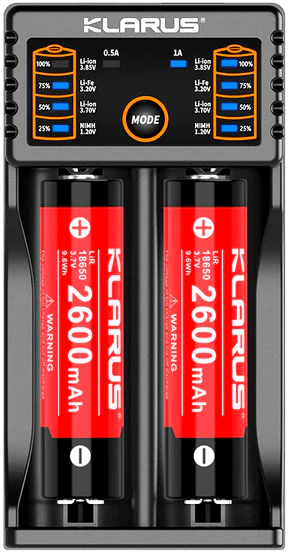 Klarus KL-K2 USB Universalladegerät 1000 mAh