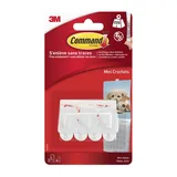 3M Garderobenhaken Mini 29 x 22 x 11 mm Weiß