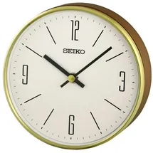 Seiko Tischuhr Holz/Goldfarben