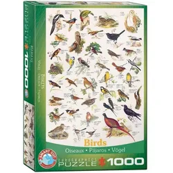 Eurographics 6000-1259 - Vögel, Puzzle, 1.000 Teile