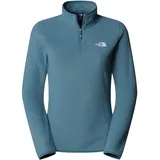 W 100 1/4 Zip EU Damen Stormy Blue Größe L