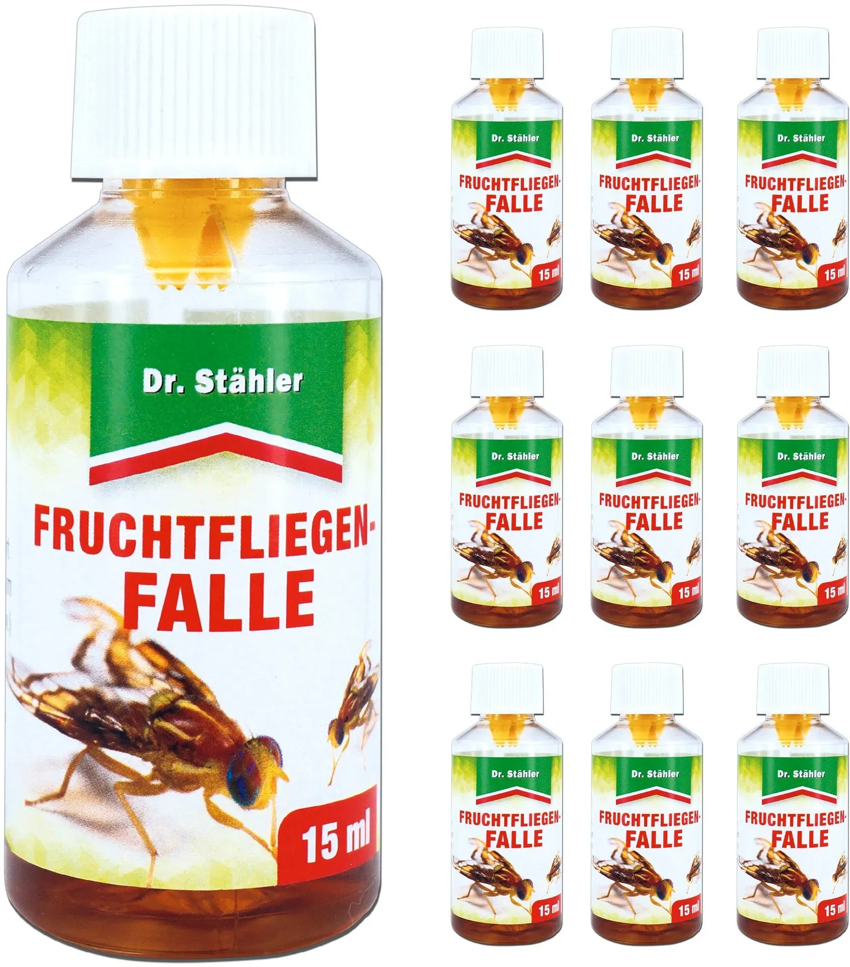 Silberkraft Fruchtfliegenfalle 10x15 ml