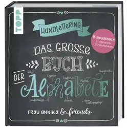 Topp Buch Handlettering Alphabete 9783772483332 TOPP